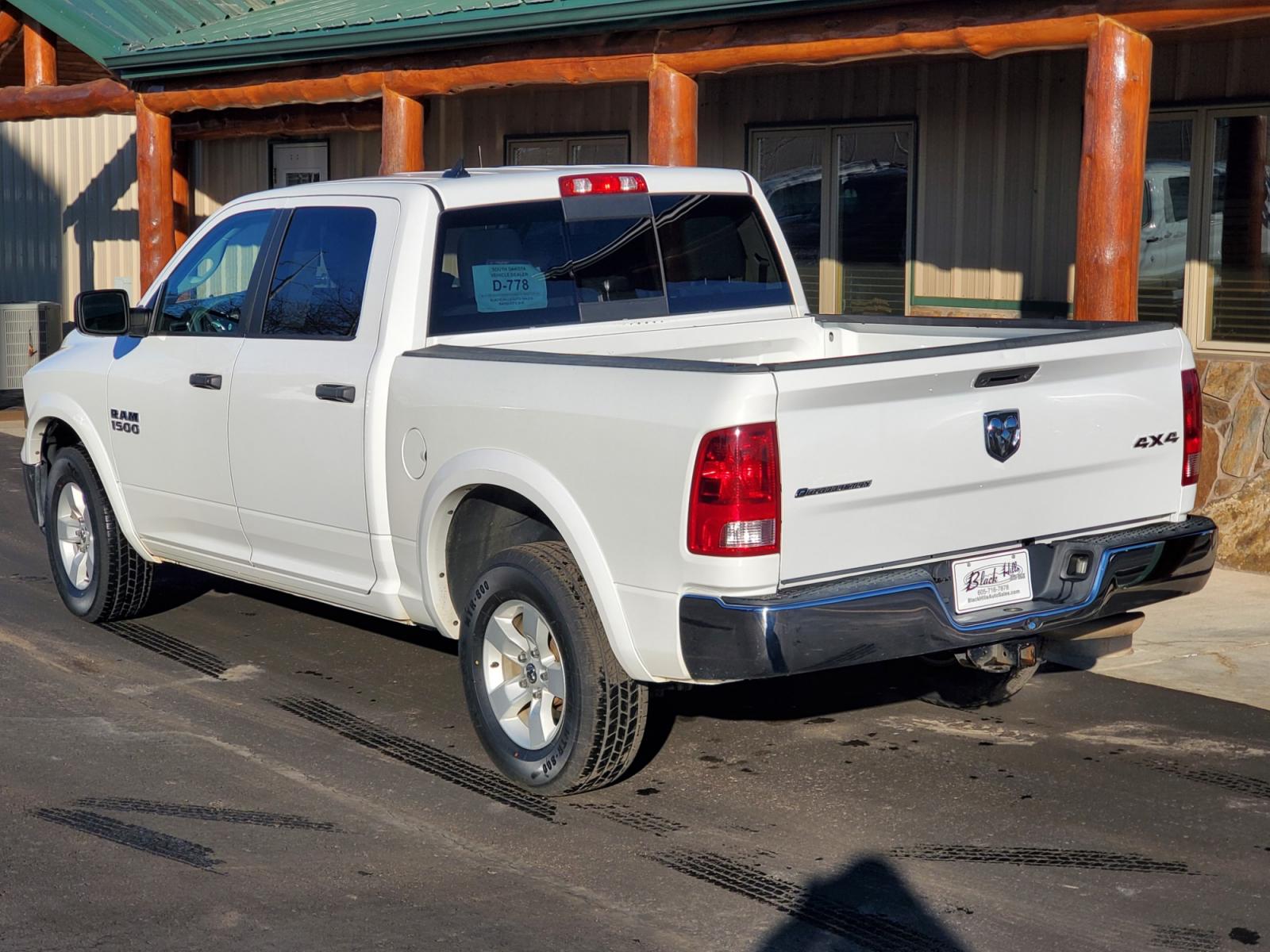 2016 White Ram 1500 Outdoorsman (1C6RR7LG3GS) with an 3.6L V-6 24 Valve VVT engine, 8-Speed Automatic transmission, located at 1600 E Hwy 44, Rapid City, SD, 57703, (605) 716-7878, 44.070232, -103.171410 - Photo #5